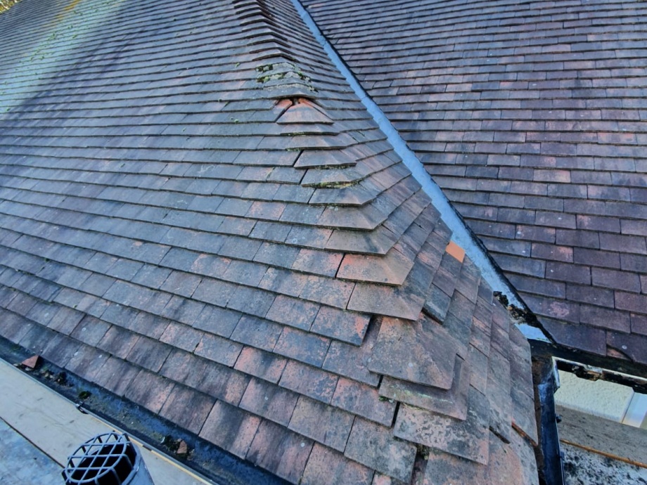 Double Re-Roof, Sheffield->title Before