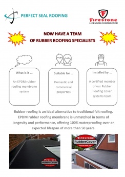 New Product Available - EPDM Rubber Roofing Systems