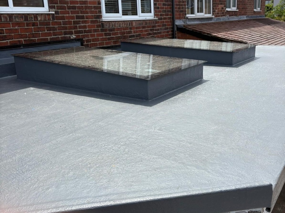 Flat Roof with Skylights, Sheffield S12->title 4