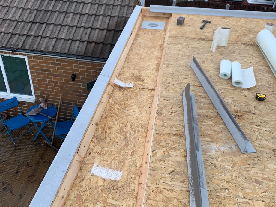 Flat Roof, Liquid Roofing System->title 2