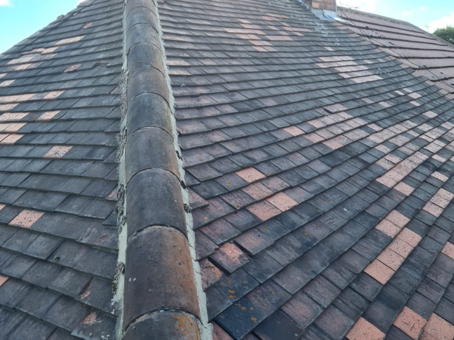 Roof Refurbishment - Sheffield->title Before