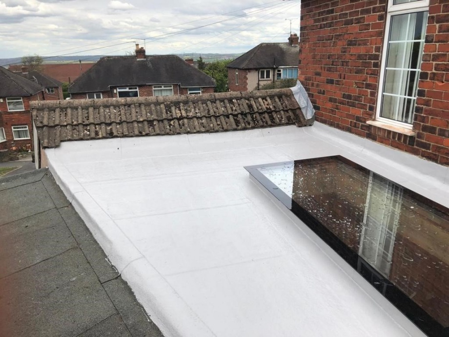 Skylight and Flat Roof - Sheffield->title After