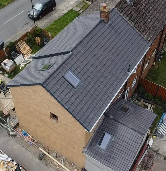 Roof Replacement with Extension, Sheffield S13->title 1