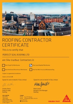 Sika Approved Contractor