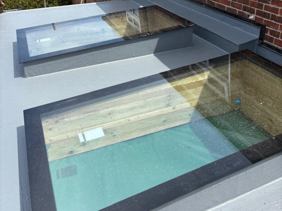 Flat Roof with Skylights, Sheffield S12->title 5